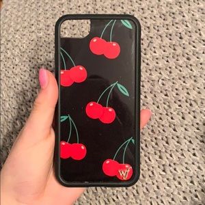 cherry wildflower case for iphone 8